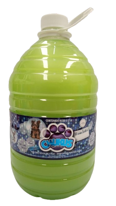 Shampoo Chukus Linea clásica de batalla Aroma Sandia 5 litros