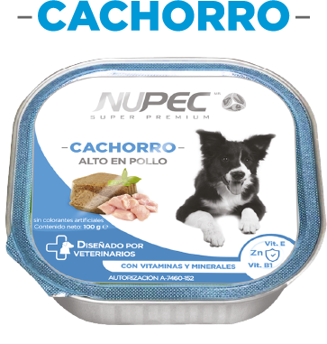 4x Nupec Alimento Húmedo para Cachorros