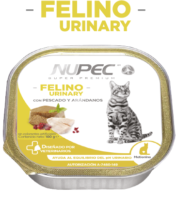 4x Nupec Alimento Húmedo Felino Urinary con Pescado y Arandanos