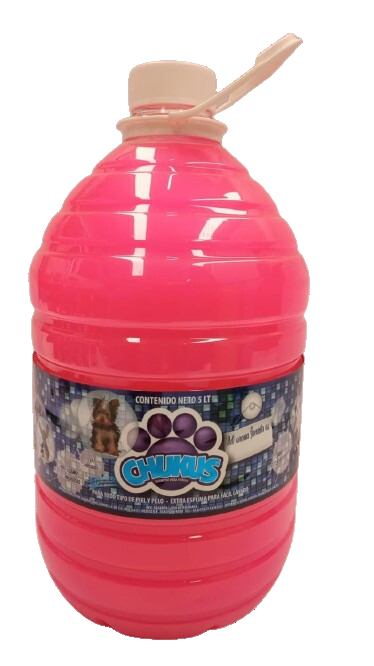 Shampoo Chukus Linea clásica de batalla Aroma Chicle 5 litros